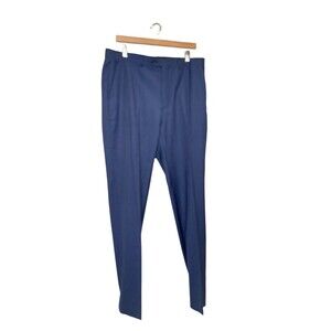 Lauren Ralph Lauren Men’s Dress Pants Blue Wool Blend 36 x 34